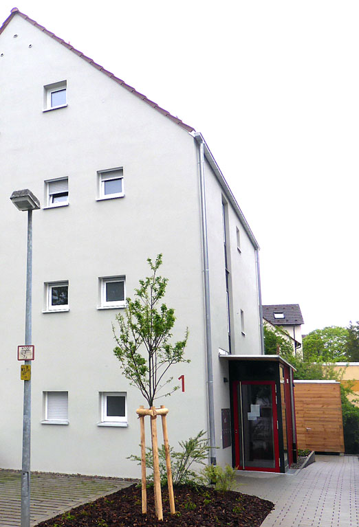 Wohnen Neubau - Wohnhaus für wohnungslose Frauen in Tübingen
